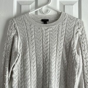 Ann Taylor Sweater with Pearl Embellishment